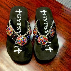 Gypsy Sole Sandals 10in L and just shy of 2in H
